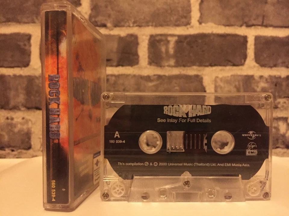 Hard Rock Compilation Cassette Tape Black Sabbath UFO Poison Queen Skid Row - Image 3 of 3