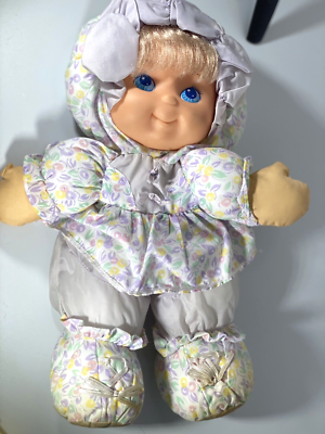 Loving Wonders Soft Luv Nylon Baby Doll Purple Dress Plush Gentle Dreams 14  Inch | eBay