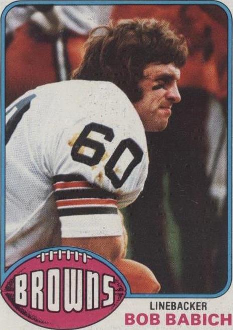 1976 Topps Bob Babich #374 - 1 of 2