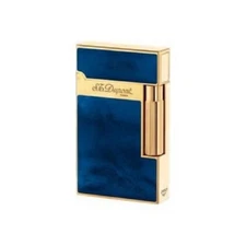 S.T. Dupont Line 2, Atelier  Dark Blue Lacquer Lighter 016134 (16134) New In Box