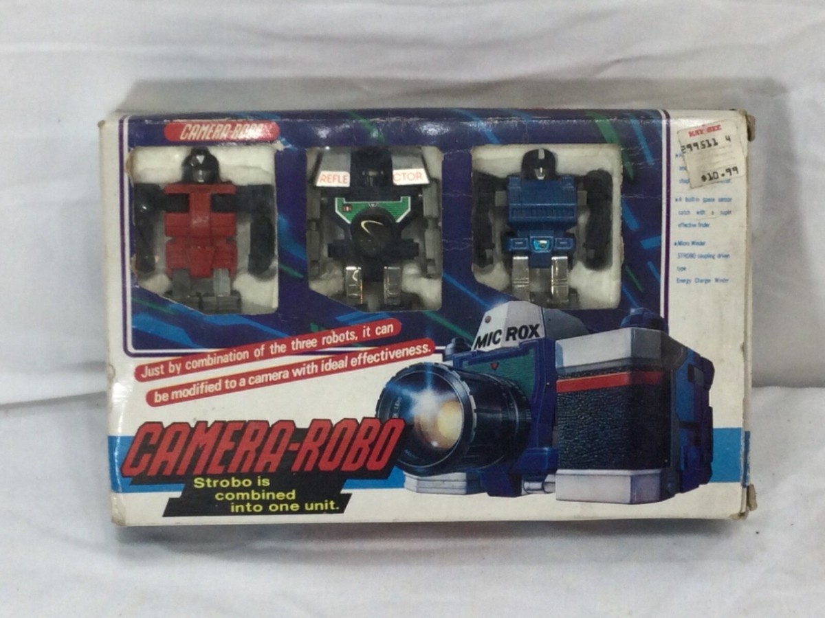 MYCLONE マイクロン AS 5 トランスフォーマー サイボーグ研究所 1980 Takara Transformers Diaclone MC-05 Camera Robo Microx