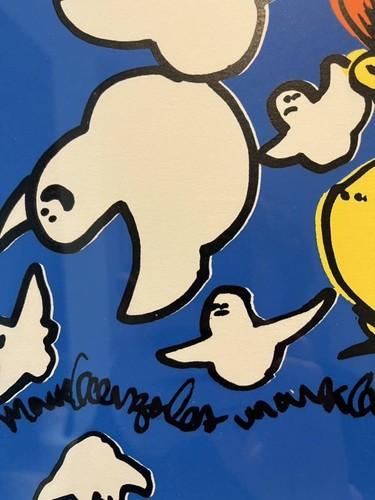 MARK GONZALES Supreme Silkscreen Print Limited ED40 Hand Signed Framed Numbered - Picture 4 of 9