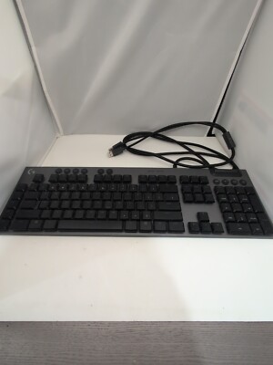 Logitech G815 RGB Wired Mechanical Gaming Keyboard Tactile Brown Switches Tested