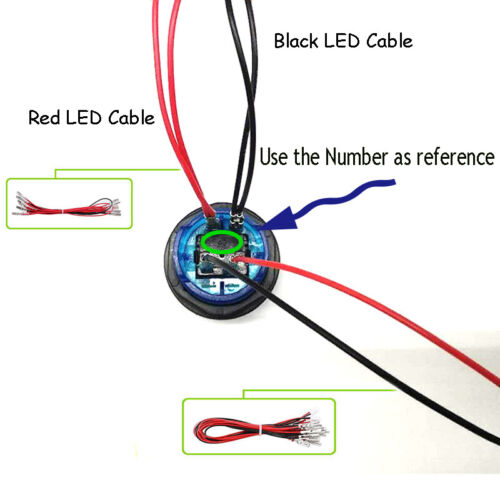 Arcade LED Buttons and Joystick Kit Controller Zero Delay USB Encoder MAME Games - Picture 6 of 11