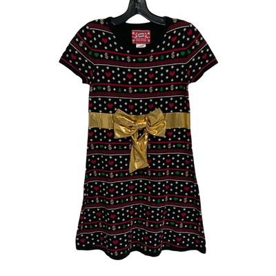 white christmas dresses Tipsy Elves Women's Light Strand Sweater Dress main image 0