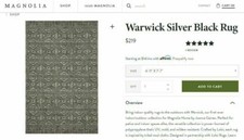 Magnolia Home by Joanna Gaines Warwick 4'11 x 7'7 Indoor/Outdoor Area Rug