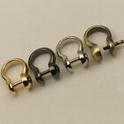 Bag Clasp Detachable Openable Screw D Ring Buckle For Strapping Bag Handbag 0.8