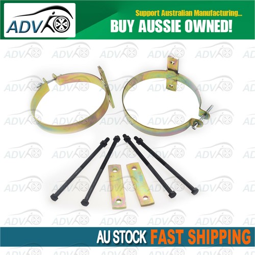 Pair Caravan Pole Carrier Brackets for 15cm 150mm Storage Tube Holder