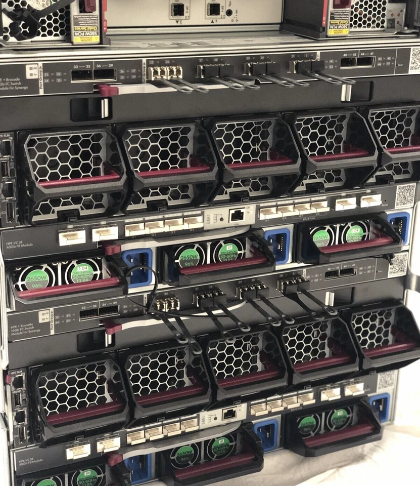 HP 3PAR 8400 64.2TB 2-Tier SAN & HP Synergy 12000 Gen10 Configuration - Image 3 of 4