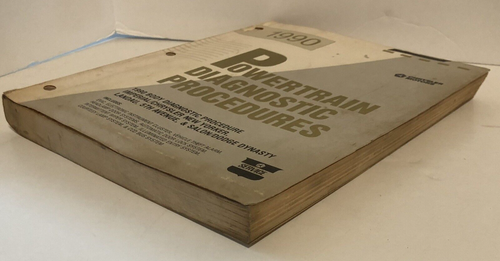 1990 Powertrain Diagnostic Procedures Body Imperial/ New Yorker /Landau /5Th Ave - Foto 3 di 9