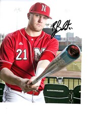 Ryan Boldt Nebraska Baseball Signed 8x10 photo Autographed 2016 Draft Team USA!