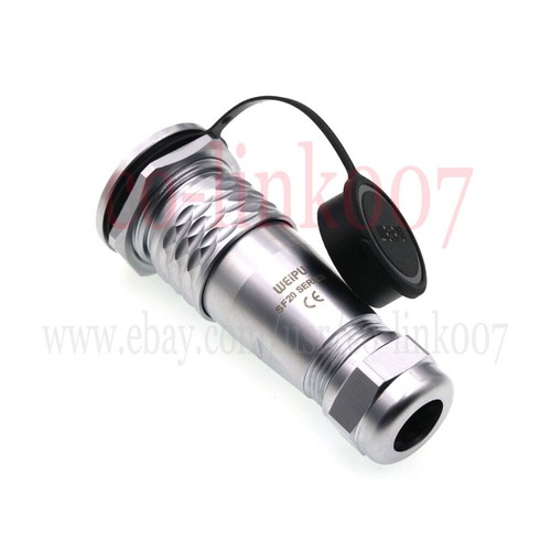 WEIPU SF20 12Pin Panel Mount Waterproof Connectors IP67, Auto Aviation Connector - Imagen 8 de 8