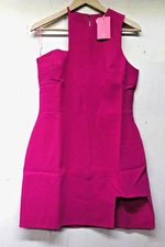 AMANDA UPRICHARD Briggs Dress Mini in Dark Hot Pink (CI-22074) Size: Medium