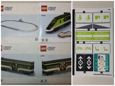 LEGO® Original Sticker/Aufkleber od.Bauanleitung Personen Schnellzug 60337 *NEU*