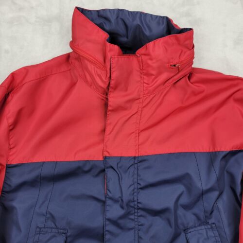 Steve Barry Jacket Mens XL Windbreaker Rain Coat Hoodie Sportsman Utility Field - Picture 3 of 8