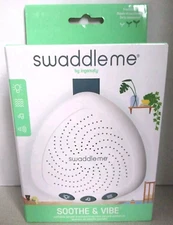 SwaddleMe Vibrating Sound Portable Pod by Ingenuity Lullaby Nature Light   NEW