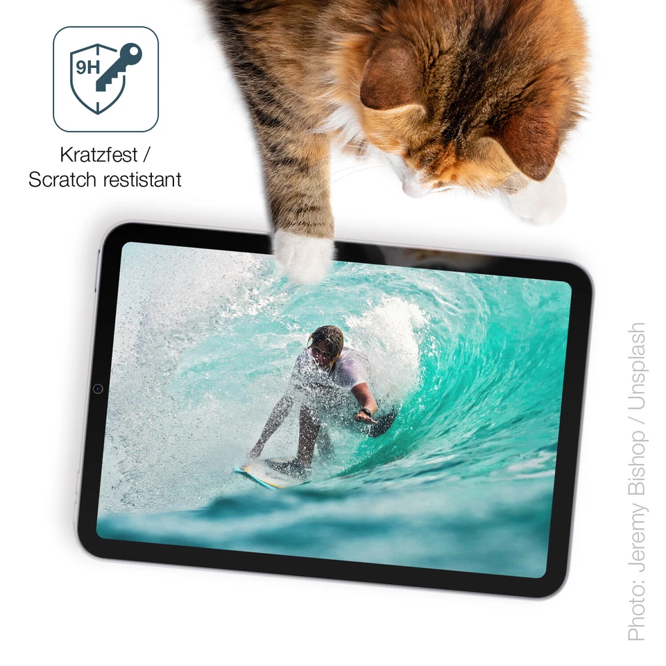 2x Screen Protector for Apple iPad Mini 7. Generation (2024) matte Flexible - Image 3 of 4