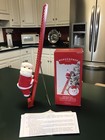 Animated Climbing Santa Claus Ladder Musical Figure Wondershop 18" Plays 3 Songs