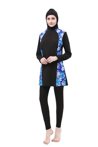 Burkini Full Cover Swimsuit Hijab Swimwear Muslim Women Islamic Modest Beachwear - Picture 86 of 166