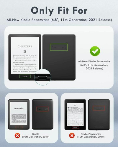 Tempered Glass Screen Protector For Amazon Kindle Paperwhite 6.8" 11th Gen 2021 - Picture 2 of 5