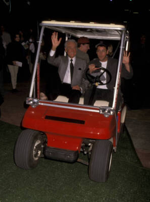 Bob Barker Adam Sandler Happy Gilmore Premiere at Cineplex Ode- 1996 Old Photo 1