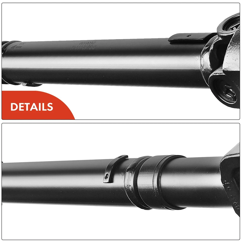 Conjunto de eje de transmisión delantero 28,37" para Jeep Cherokee Comanche 4x4 manual Foto 3 de 4