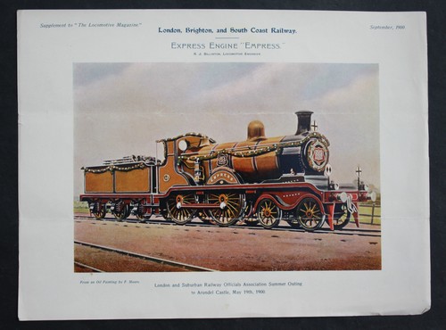 ROBT.INGHAM CLARK & CO.LOCOMOTIVE MAGAZINE,ILLUSTRIERT,11 AUSGABEN,1900 - Picture 2 of 6