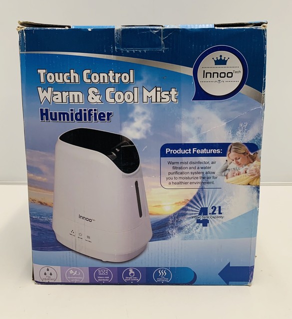 Touch Control Warm & Cool Mist Humidifier 4.2L Capacity for sale online
