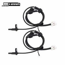 2X ABS Front LH+RH Wheel Speed Sensor 4670B087 For 2014-21 Mitsubishi Mirage G4