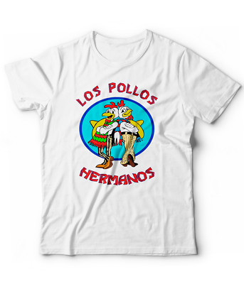 Los Pollo Hermanos Br Ba Breaking Bad Walter T-Shirt Serie Crystal Meth Pinkman