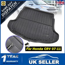 Tailored For Honda CR-V Mk3 2007-2011 Cargo Tray Boot Liner Car Mat Trunk Carpet