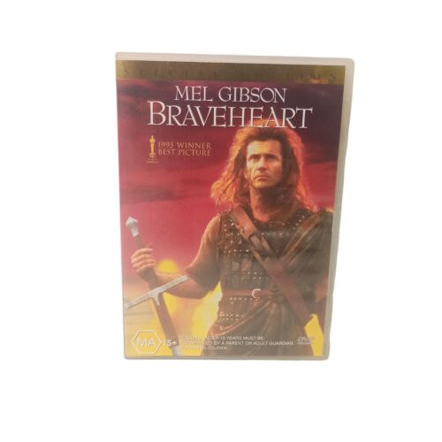 Braveheart Special Edition DVD Action Drama Romance Medieval Battle Freedom - Picture 1 of 14