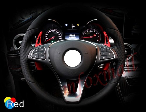 Paddle Shift Extension Steering Wheel For Benz A B C E Class CLA GLC Accessories - Picture 3 of 11