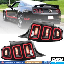 Fit For 2010-2014 Ford Mustang Led Tail Lights Sequential Turn Rear Lamps Fit For 2010-2014 Ford Mustang Led Tail Lights Sequential Turn Rear Lamps