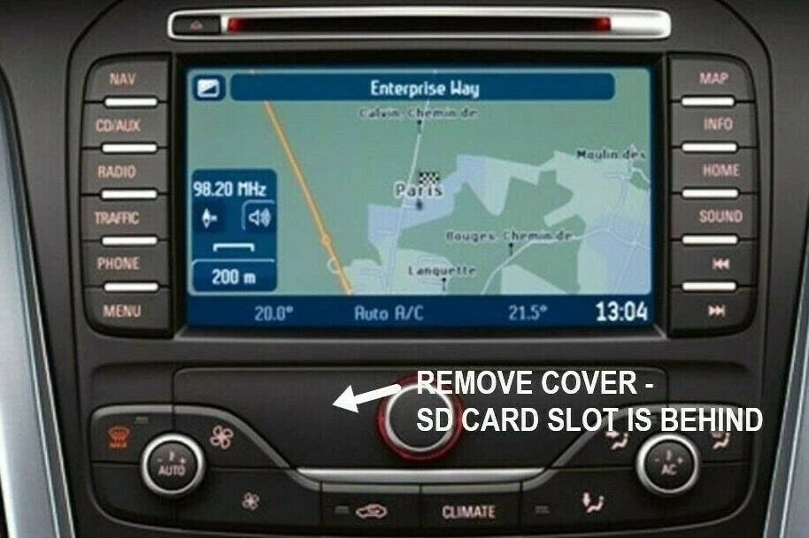 NEU für Ford MCA Navi SD-Karte Europa Focus Kuga Galaxy S-Max Mondeo - Bild 4 von 4