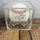 MINT Michael Conforto BOLDLY Autographed Rawlings OML Baseball Mets IN PERSON