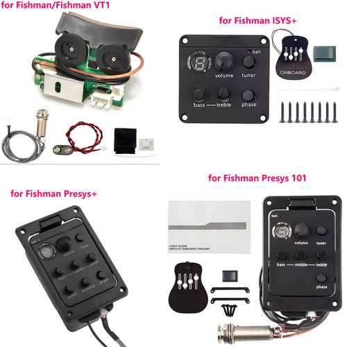 Guitar Pickup EQ Electric Box Equalizer for Fishman VT1 Presys+/Presys101 ISYS+ - Picture 1 of 50