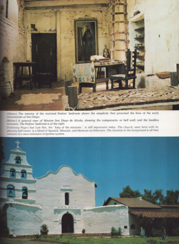 SCHÖNE KALIFORNISCHE MISSIONEN GESCHICHTE ARCHITEKTUR INDIANER KUNST - Bild 3 von 7