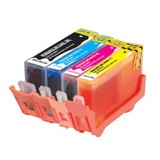 4 Ink Cartridge For HP Photosmart B109n Wireless B109q Wireless B110a 364XL