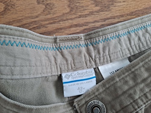 Columbia Omni-Escudo Pesca Senderismo Camping Aire Libre Pantalones Cortos Para Hombre Talla 41 Caqui - Imagen 7 de 11