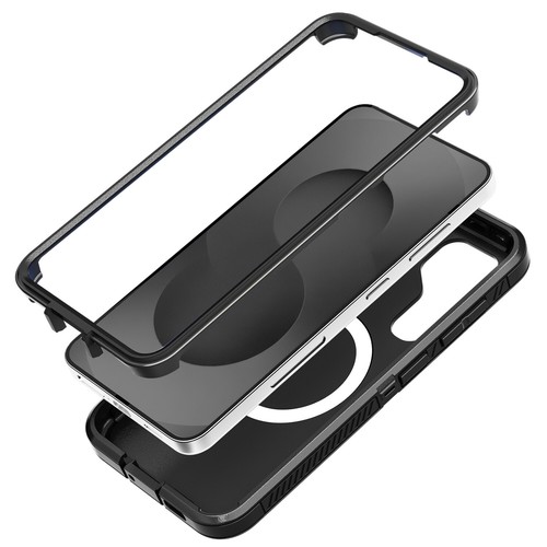 FR Samsung S25 Ultra S25 Plus stoßfeste Hülle mit magnetischem unsichtbarem Ständer Cover - Bild 22 von 28