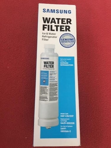 Samsung DA29-00020B HAF-CIN/EXP Refrigerator Fresh Water Filter Cartridge- 1Pack - Picture 1 of 2