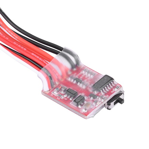 Accessorio modellino veicolo 30A ESC spazzolato interruttore verricello controller per 1/10 RC WP - Foto 6 di 7