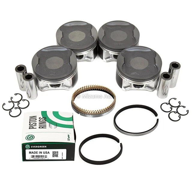 Pistons w/ Rings fit 07-09 Nissan Sentra 2.0L DOHC 16V MR20DE - Image 2 of 4