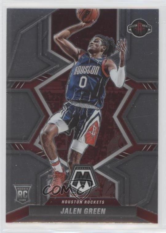 2021-22 Panini Mosaic Rookies Jalen Green #206 5h4