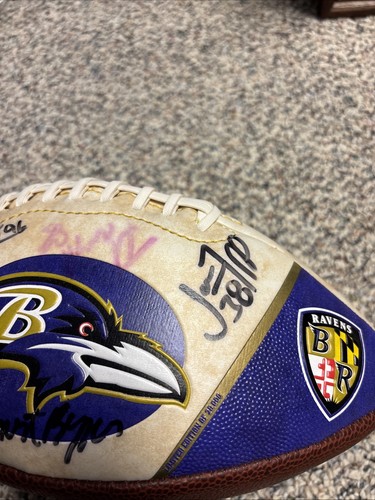 Baltimore Ravens Autographed Football, Byner, Thomas, +++++ - Picture 3 of 16