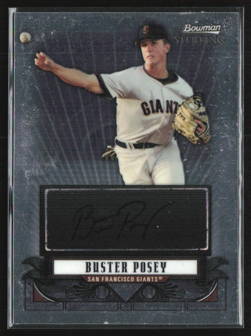 Buster Posey Baseball Original Autographed Sports Trading Cards
