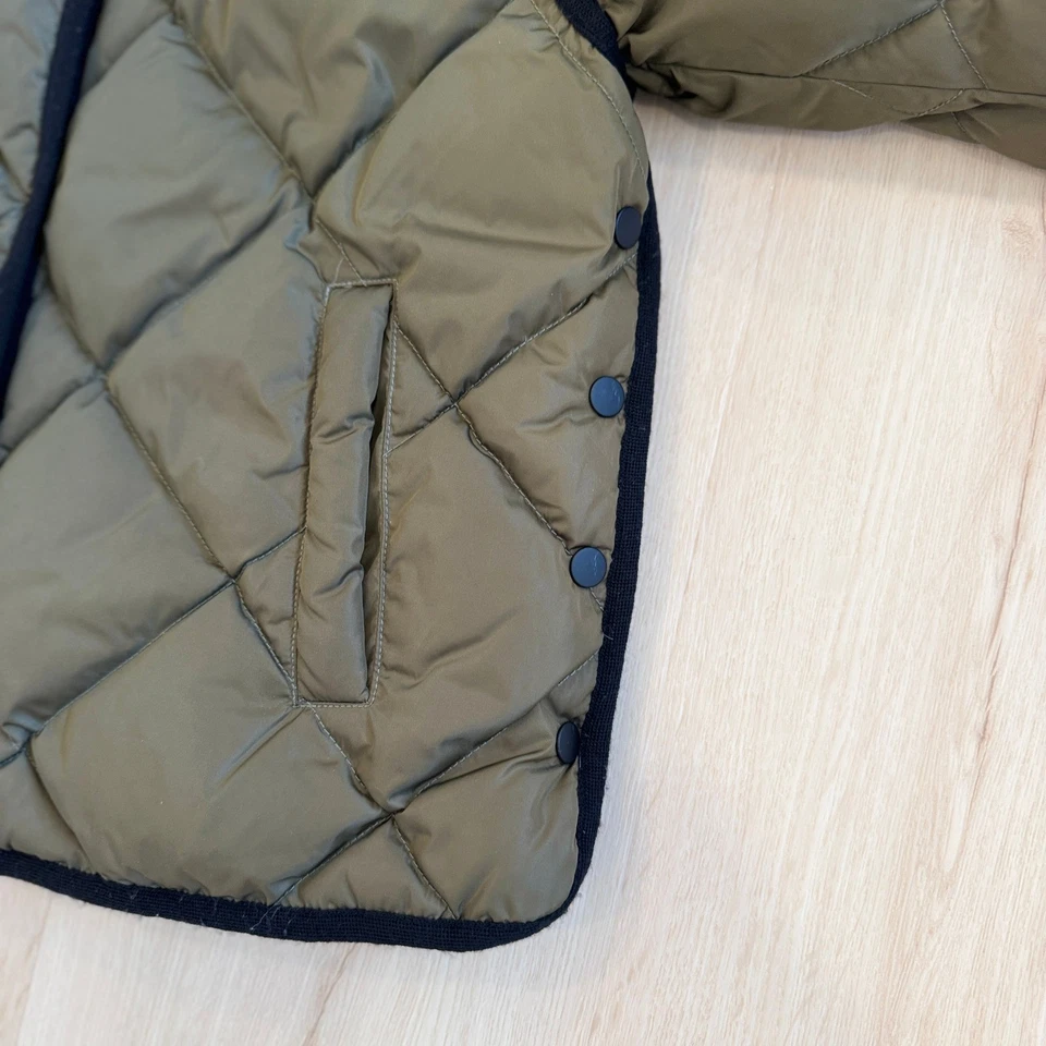 Chaqueta Bomber Acolchada Nordstrom Signature Olive Dusk Ligera M Foto 4 de 4