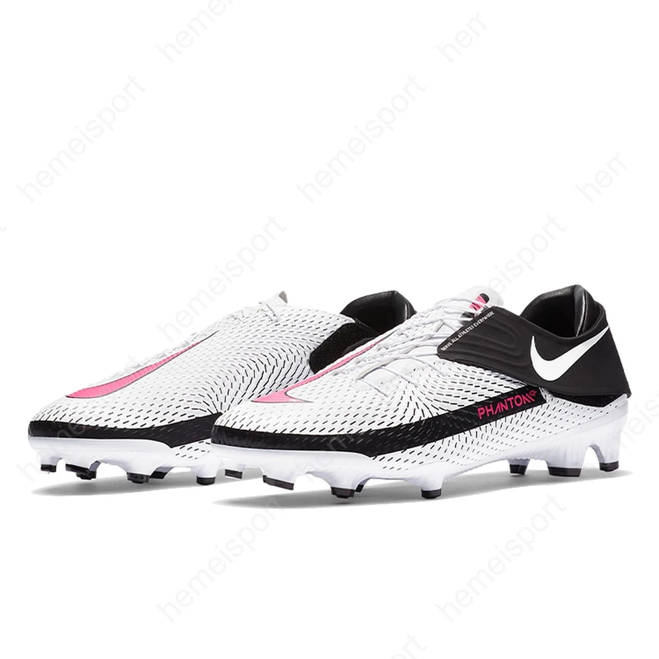 Nike Phantom Gt Academy Flyease Mg White Pink Blast DA2835-160 - Image 3 of 4