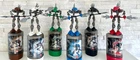 Bionicle Rahkshi Set of 6: 8587 - 8592  w/ Canisters,  Manuals with No Kraatas